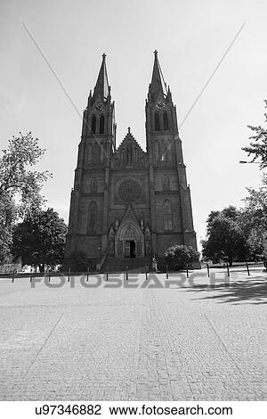 Exterior of St Vitus Cathedral, Prague, Czech Republic View Large Photo Image Stock Image - Exterior of St Vitus Cathedral, Prague, Czech Republic. Fotosearch