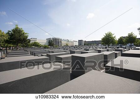 Holocaust Memorial against sky, Berlin, Germany, Europe View Large Photo Image Picture - Holocaust Memorial against sky, Berlin, Germany, Europe. Fotosearch
