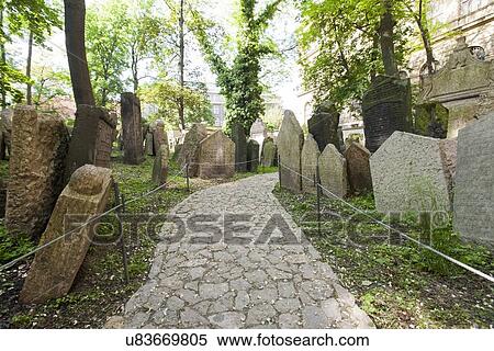 Pathway in Jewish cemetery View Large Photo Image Stock Photography - Pathway in Jewish cemetery. Fotosearch
