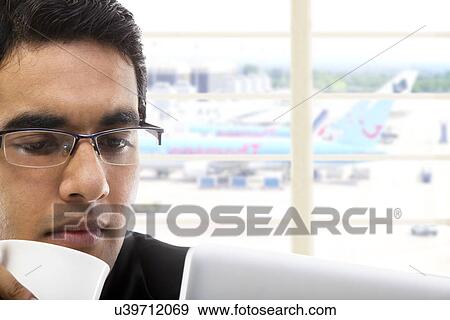 Close-up of a businessman View Large Photo Image Stock Photo - Close-up of a businessman . Fotosearch