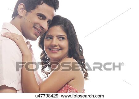 Couple smiling View Large Photo Image Stock Photo - Couple smiling. Fotosearch