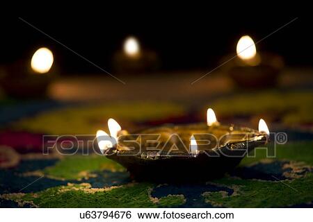 Diya View Large Photo Image Stock Photograph - Diya . Fotosearch