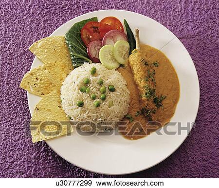 Stock Photo - Indian food . Fotosearch