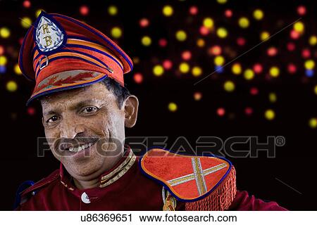Portrait of a bandmaster View Large Photo Image Stock Image - Portrait of a bandmaster . Fotosearch