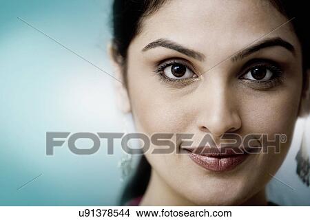 Picture - Portrait of a beautiful woman . Fotosearch