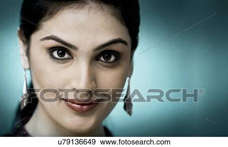Portrait of a beautiful woman View Large Photo Image Stock Photo - Portrait of a beautiful woman . Fotosearch