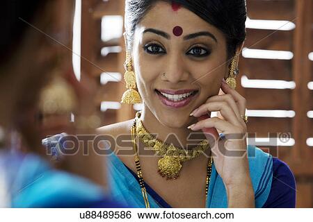 Portrait of a Bengali woman View Large Photo Image Stock Photograph - Portrait of a Bengali woman . Fotosearch