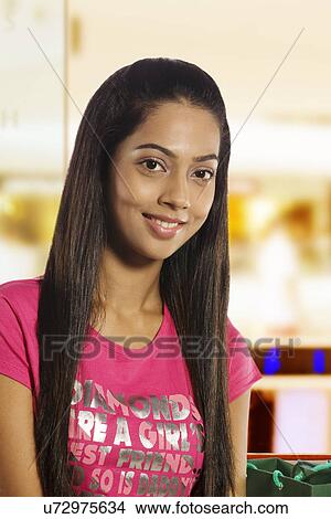 Picture - Portrait of a girl . Fotosearch