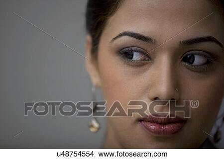 Portrait of a young girl View Large Photo Image Picture - Portrait of a young girl . Fotosearch