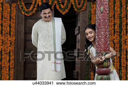 South Indian man and daughter View Large Photo Image Stock Image - South Indian man and daughter . Fotosearch