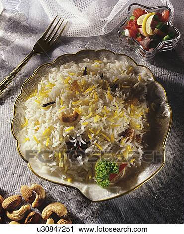 Stock Image - Vegetable pulao . Fotosearch