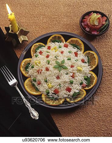 Stock Photograph - Vegetable pulao . Fotosearch