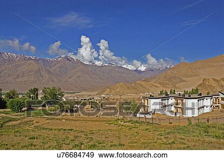A building at Leh View Large Photo Image Stock Photo - A building at Leh. Fotosearch
