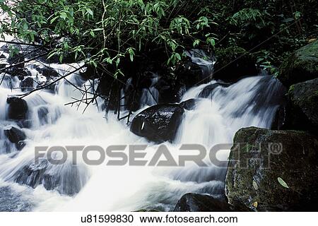 A waterfall View Large Photo Image Stock Image - A waterfall . Fotosearch