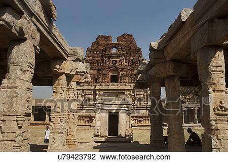 Achyuta Raya Temple  View Large Photo Image Stock Image - Achyuta Raya Temple . Fotosearch