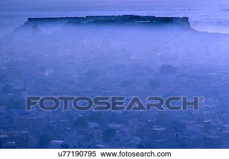Aerial view of Jodhpur city View Large Photo Image Stock Photography - Aerial view of Jodhpur city. Fotosearch