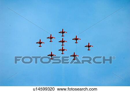 Stock Image - Air show. Fotosearch