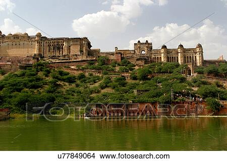 Amer Fort View Large Photo Image Picture - Amer Fort. Fotosearch