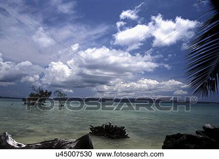Andaman sea from one of the islands View Large Photo Image Stock Image - Andaman sea from one of the islands. Fotosearch