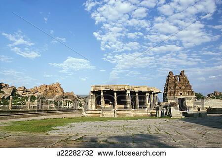 Bajana Mandap and Vitthala Temple View Large Photo Image Stock Image - Bajana Mandap and Vitthala Temple. Fotosearch
