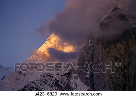 Bhagirathi Massif View Large Photo Image Stock Photo - Bhagirathi Massif. Fotosearch
