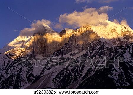 Stock Photography - Bhagirathi massif. Fotosearch