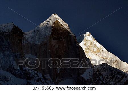Bhagirathi Peak View Large Photo Image Stock Photography - Bhagirathi Peak. Fotosearch