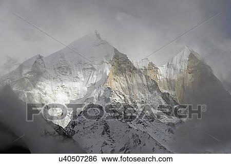 Bhagirathi peaks View Large Photo Image Stock Photograph - Bhagirathi peaks. Fotosearch