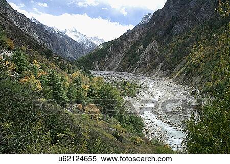 Bhagirathi river View Large Photo Image Stock Photography - Bhagirathi river. Fotosearch