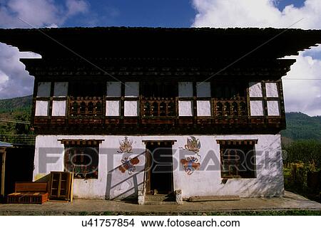 Bhutan View Large Photo Image Picture - Bhutan. Fotosearch