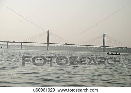 Bridge at Yamuna View Large Photo Image Stock Photo - Bridge at Yamuna . Fotosearch