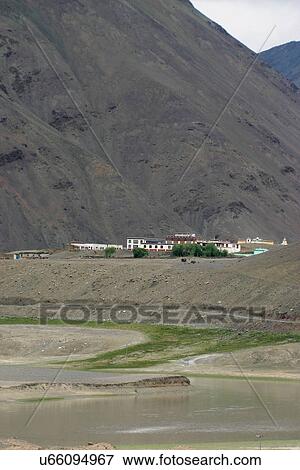 Buddhist monastery View Large Photo Image Stock Photo - Buddhist monastery. Fotosearch
