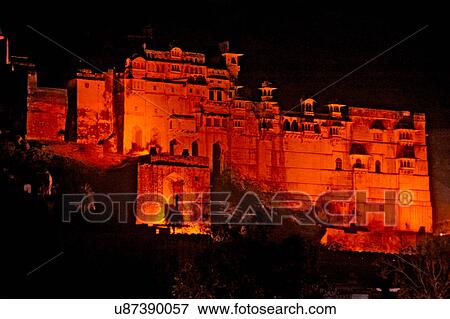 Stock Photo - Bundi Palace. Fotosearch