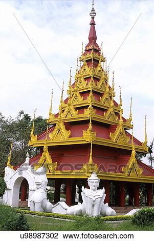 Burmese temple View Large Photo Image Stock Image - Burmese temple. Fotosearch