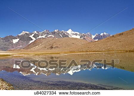 Chandratal Lake View Large Photo Image Picture - Chandratal Lake. Fotosearch