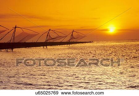 Chinese fishing net View Large Photo Image Stock Photo - Chinese fishing net. Fotosearch