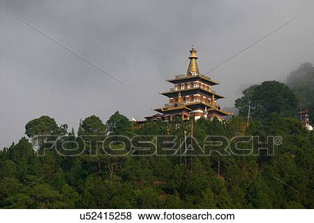 Chorten View Large Photo Image Stock Photo - Chorten. Fotosearch