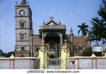 Church of Our Lady of Bandel View Large Photo Image Stock Image - Church of Our Lady of Bandel. Fotosearch