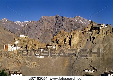 Dankar gompa View Large Photo Image Picture - Dankar gompa. Fotosearch