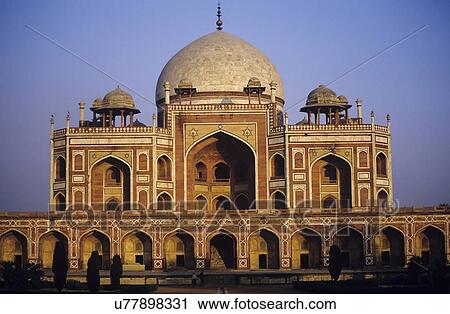 Front facade of Humayun's Tomb View Large Photo Image Stock Image - Front facade of Humayun's Tomb. Fotosearch