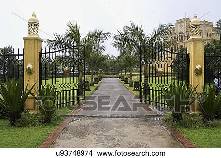 Gateway to Maharaja of Tehri's Palace View Large Photo Image Picture - Gateway to Maharaja of Tehri's Palace. Fotosearch