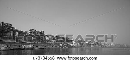 Ghats of Kashi View Large Photo Image Stock Photo - Ghats of Kashi. Fotosearch