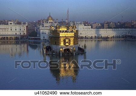 Golden temple View Large Photo Image Stock Image - Golden temple. Fotosearch