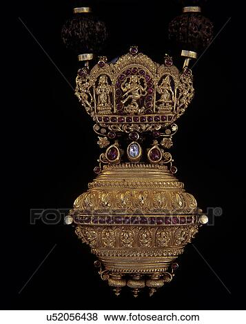 Gowri Shankaram necklace View Large Photo Image Stock Photo - Gowri Shankaram necklace. Fotosearch