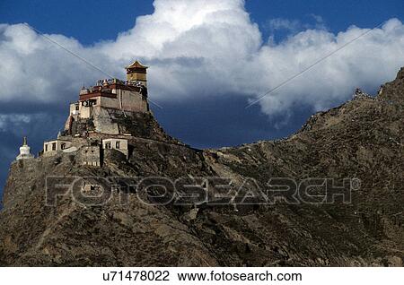 Stock Image - Gyanseh Fort. Fotosearch