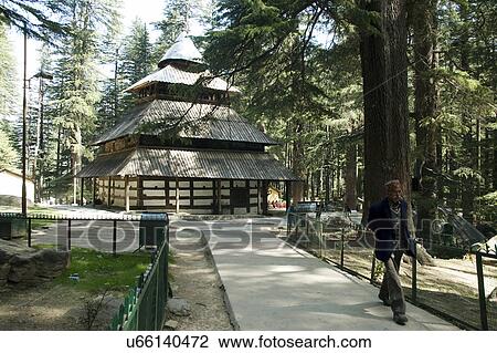 Hadimba Temple View Large Photo Image Stock Image - Hadimba Temple . Fotosearch