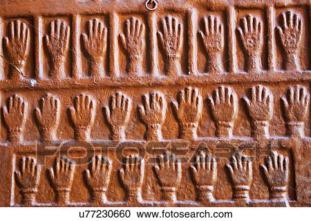 Hands commemorating sati View Large Photo Image Stock Image - Hands commemorating sati . Fotosearch
