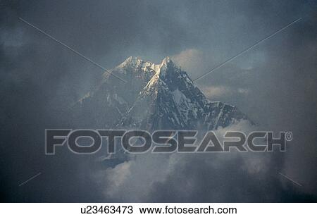 Stock Image - Himalayan peak. Fotosearch