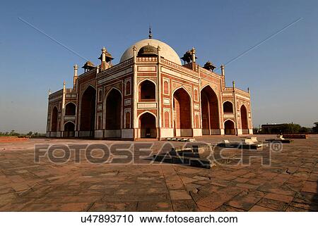 Humayun's Tomb View Large Photo Image Stock Image - Humayun's Tomb. Fotosearch