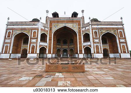 Humayun's Tomb View Large Photo Image Stock Image - Humayun's Tomb . Fotosearch
